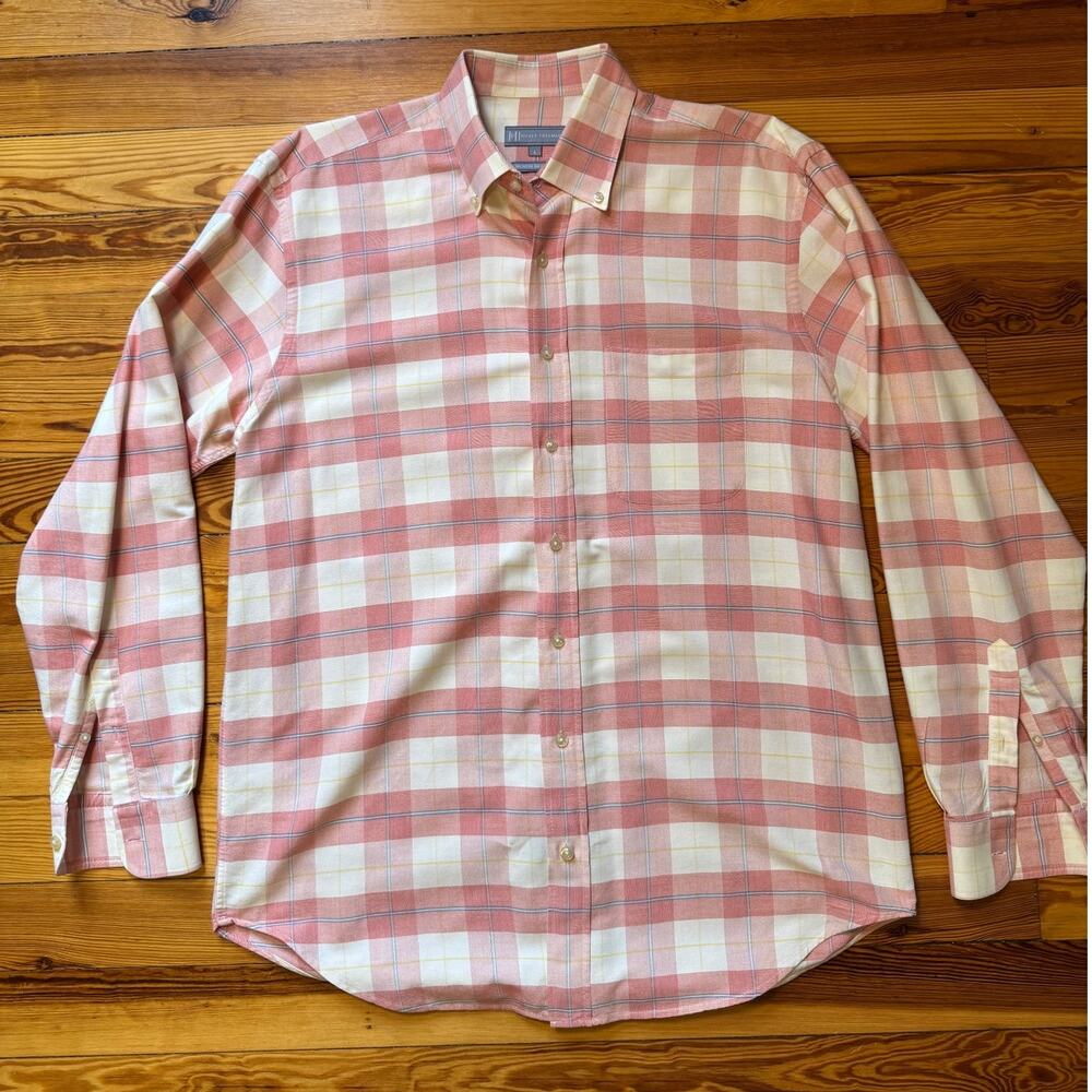 Hickey Freeman Italian Fabric Dress Shirt